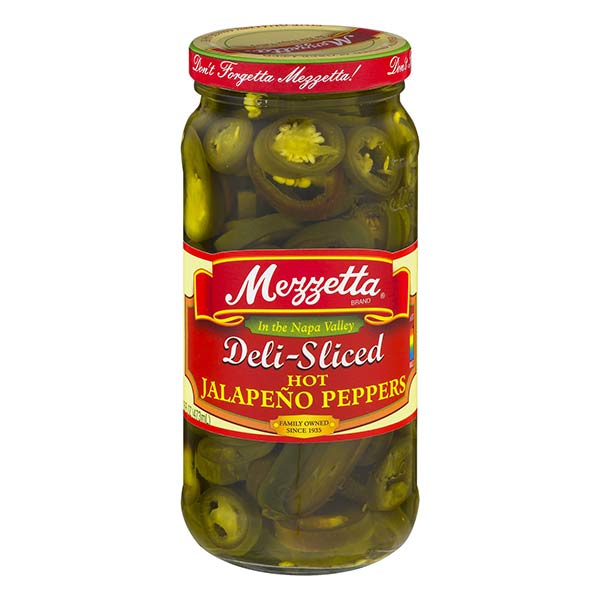 Mezzetta Deli-Sliced Hot Jalapeno Peppers 16 Oz