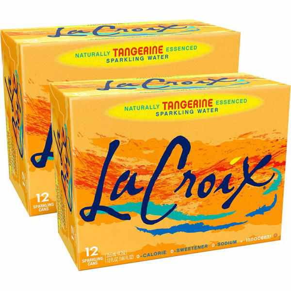 LaCroix Sparkling Water - Orange 12pk/12 fl oz Cans, 12 / Pack (Quantity)
