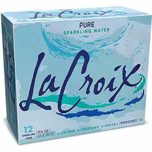 LaCroix Sparkling Water - Plain 12pk/12 fl oz Cans, 12 / Pack (Quantity)