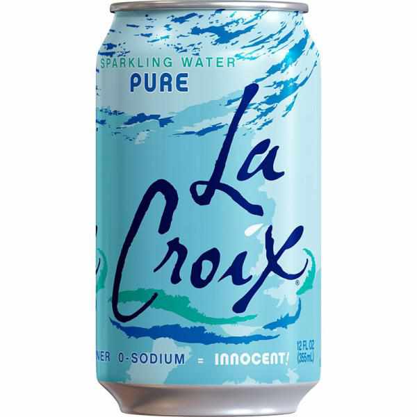 LaCroix Sparkling Water - Pure Single 12 oz Can, 24 / Pack (Quantity)