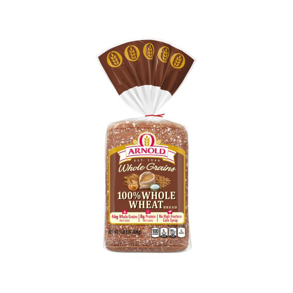 100% Whole Wheat Bread, Whole Wheat