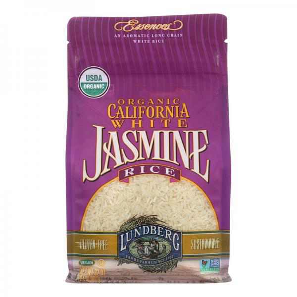 Lundberg Family Farms Essences Organic California White Jasmine Rice, 2 LB