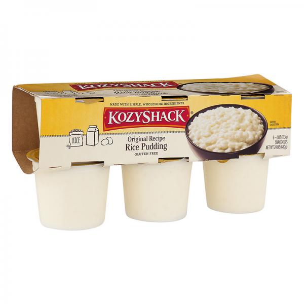 Kozy Shack Original Rice Pudding - 6pk/4oz Cups