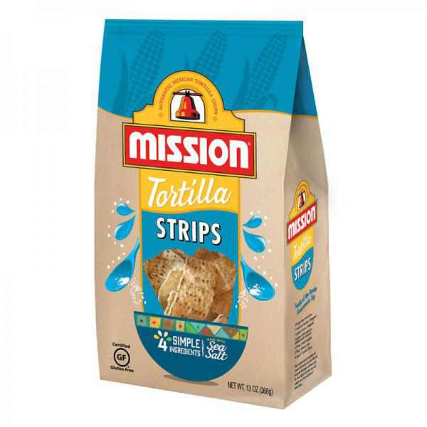 Mission Restaurant Style Tortilla Strips - 13 oz bag