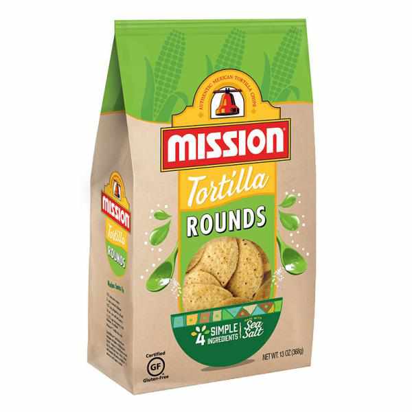Mission Yellow Round Chips, 13 Oz.