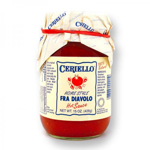 Ceriello Fine Foods, Homestyle Fra Diavolo Sauce, Hot Tomato Sauce, 15 oz.