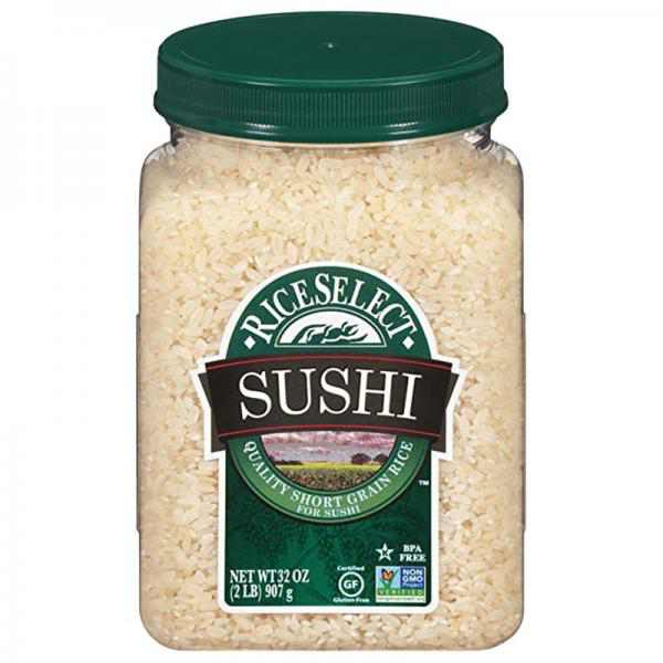 RiceSelect Sushi Rice, 32-Ounce Jars (Pack of 4)