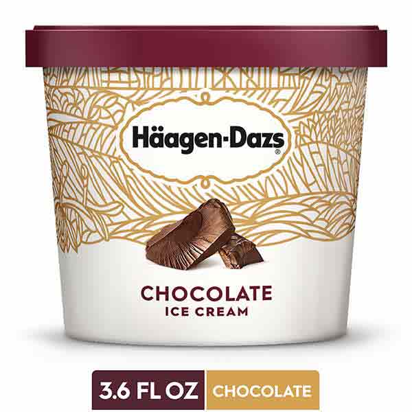 Haagen-Dazs Chocolate Ice Cream - 3.6oz