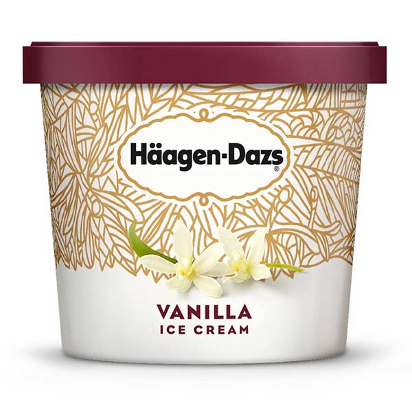 Haagen-Dazs Vanilla Ice Cream - 3.6oz