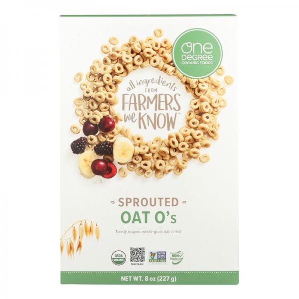 One Degree Sprouted oats Foods Cereal, 8 OZ