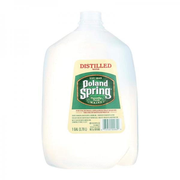Poland Spring 11475152 Gallon Distilled Water, Pack Of 6