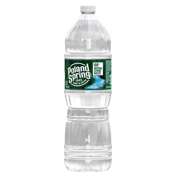 Poland Spring Water 1L- 33.8oz/15pk..CT,NY,ME 5c REFUND