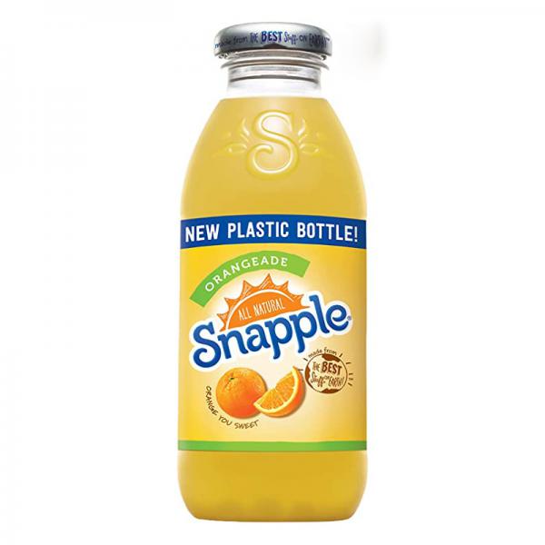 Snapple All Natural Orangeade, 16 Fl. Oz.