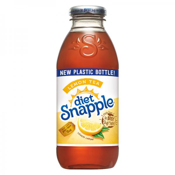 Diet Snapple Lemon Tea - 16 fl oz Bottle