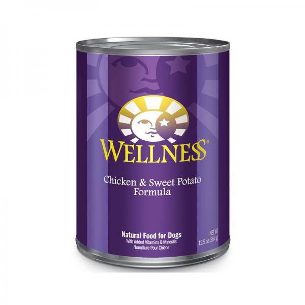 Wellness Pet Products Sweet Potato & Chicken Canned Dog Food