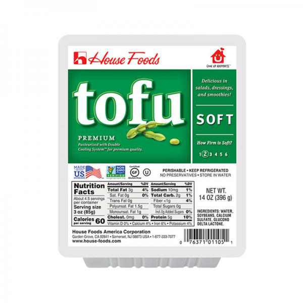 House Foods, Premium Tofu, Soft, 14 oz