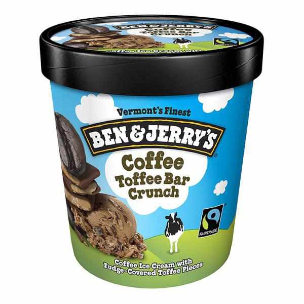 Ben & Jerry's Coffee Toffee Bar Crunch Ice Cream - 16oz