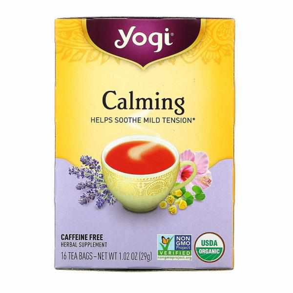 Yogi Calming Tea, 16 Tea Bags, 1.02oz (Pack of 6)