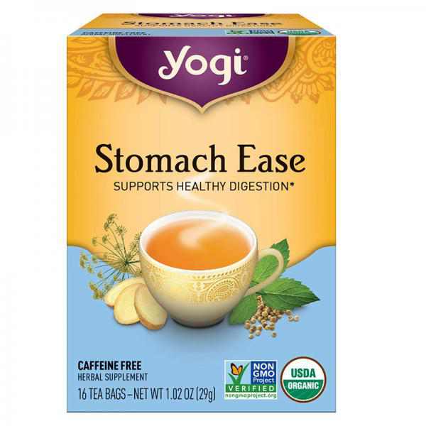 Yogi Stomach Ease Tea, 16 Tea Bags (Pack of 6)
