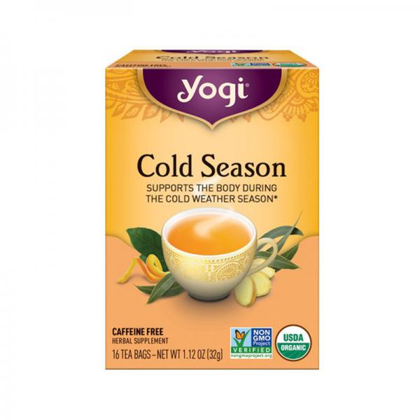 Yogi Tea, Cold Season Tea, Tea Bags, 16 Ct, 1.12 OZ