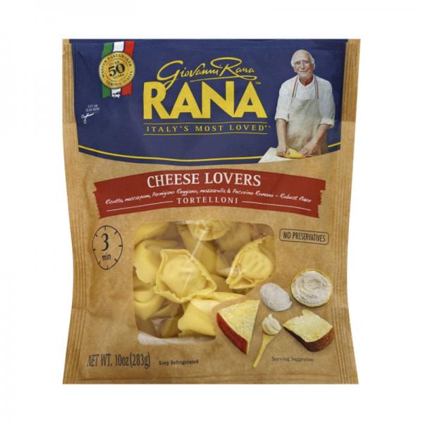 Rana Tortelloni Cheese Lovers Stuffed Pasta And Dumplings - 10oz