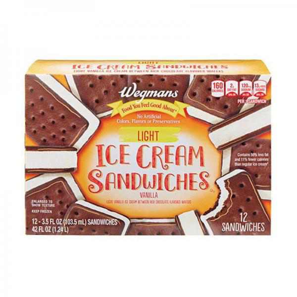 Light Ice Cream Sandwich