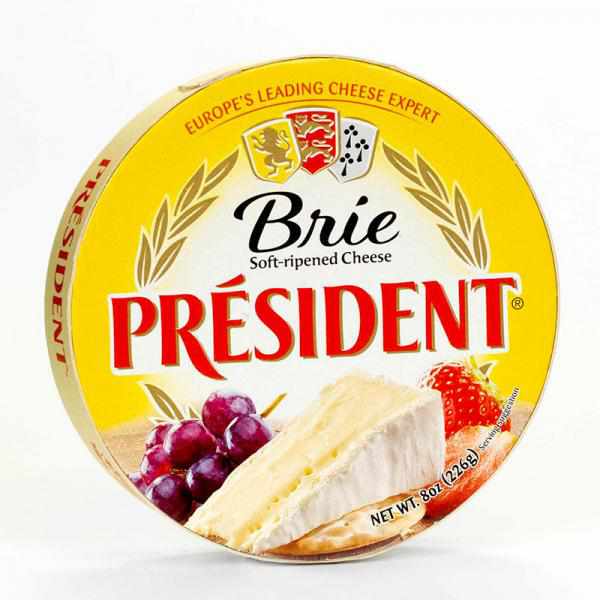 President Brie Cheese Wheel - 8oz