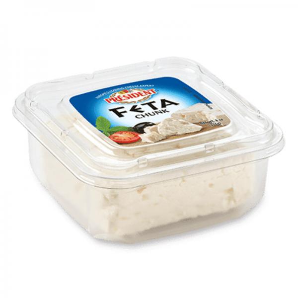 President - Feta Cheese Plain - Chunk 8.00 oz