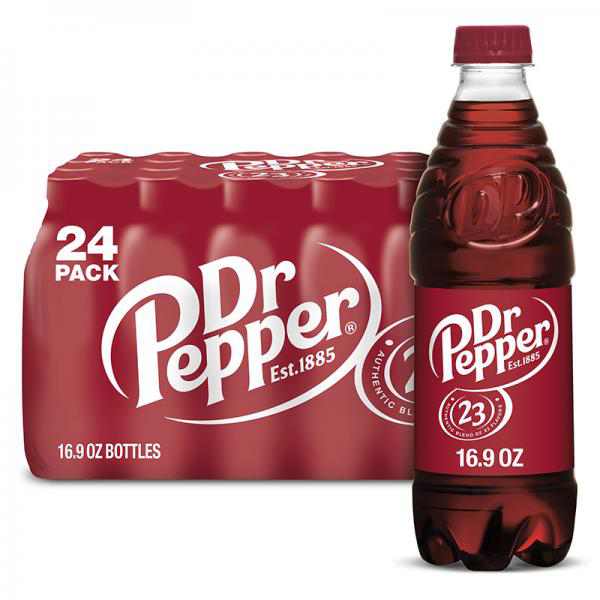 Dr Pepper Soda, 24 Count
