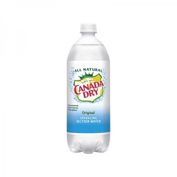 Canada Dry Original Sparkling Seltzer Water, 1 L