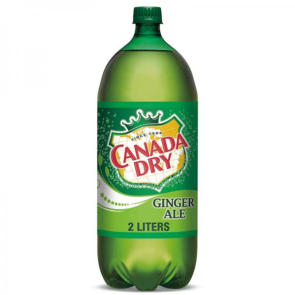 Canada Dry Ginger Ale 2 Liter - 4 Packs