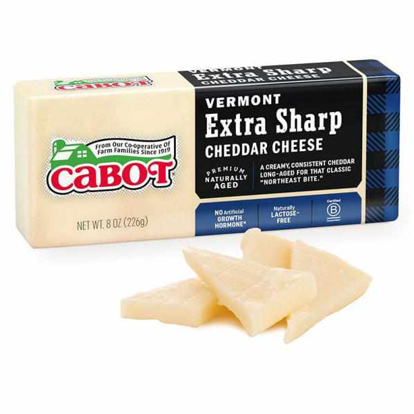 CABOT, EXTRA SHARP CHEDDAR CHEESE