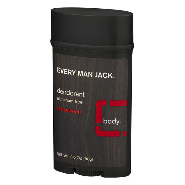 Every Man Jack Deodorant Aluminum Free, Cedarwood 3 oz