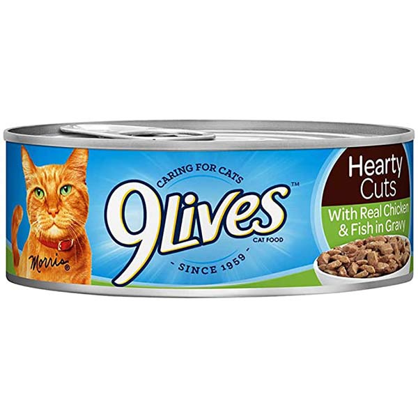 9Lives Daily Essentials Tender Chicken in Gravy All Stages Wet Cat Food, 5.5 oz.