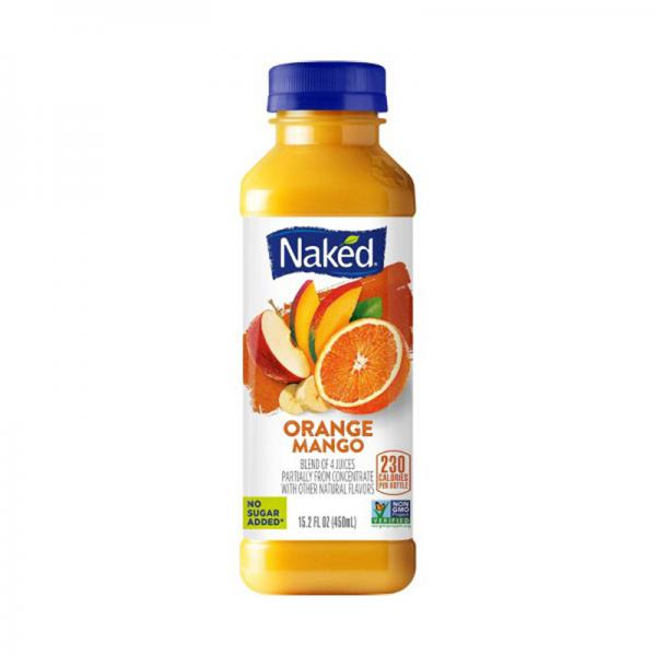Naked All Natural Vegan Orange Mango Juice - 15.2oz