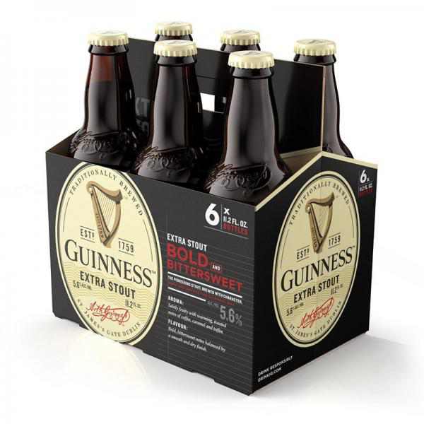 Guinness Extra Stout Beer - 6pk / 12 fl oz Bottles