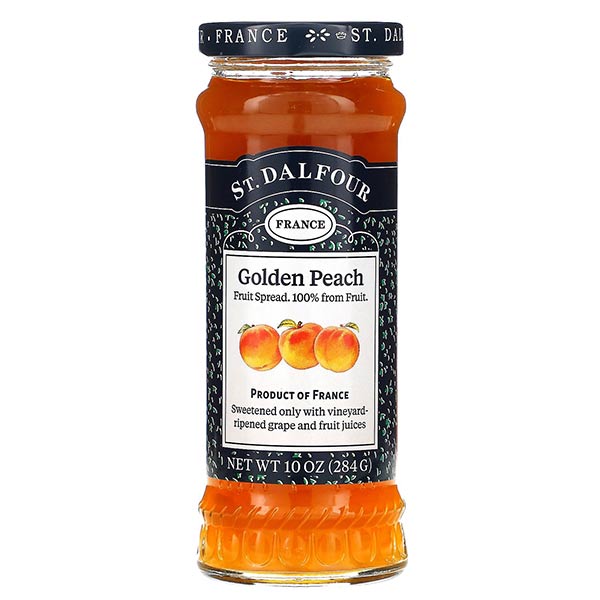 St. Dalfour, Golden Peach, Deluxe Golden Peach Spread, 10 Oz