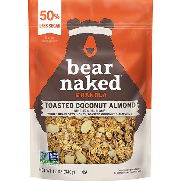 Bear Naked, Granola, Toasted Coconut Almond, 12 Oz
