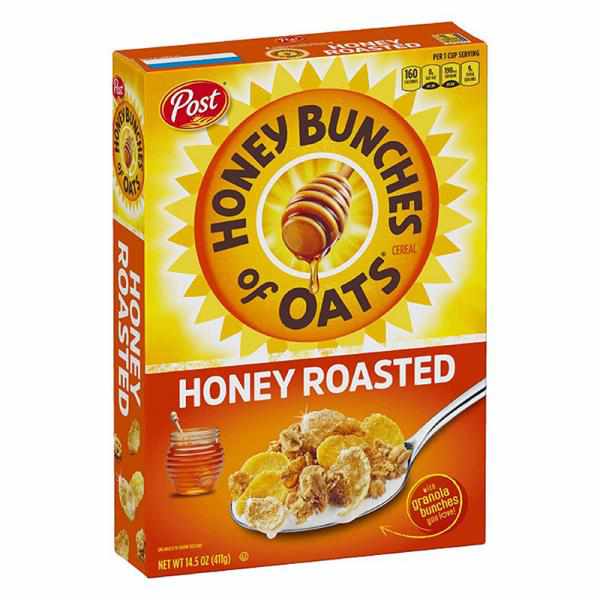 Post Honey Bunches of Oats Honey Roasted Cereal 14.5 oz