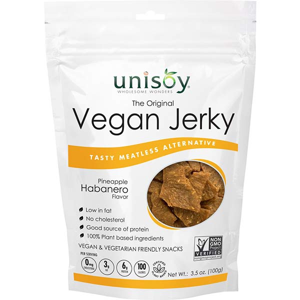Unisoy Vegan Jerky - Pineapple Habanero