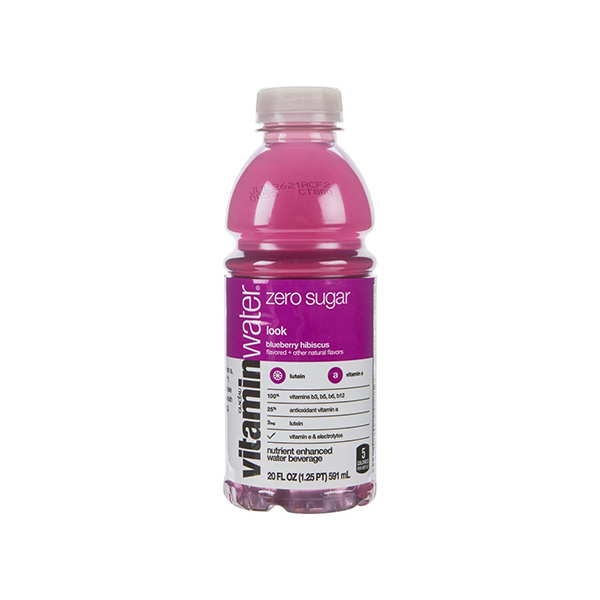 Vitaminwater Blueberry Hibiscus Water Beverage - 20.0 fl oz