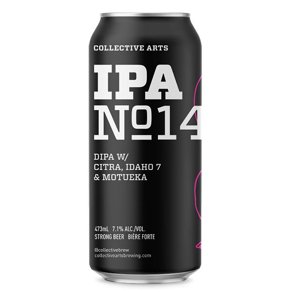 Collective Arts IPA #14 Ale - Beer - 4x 16oz Cans