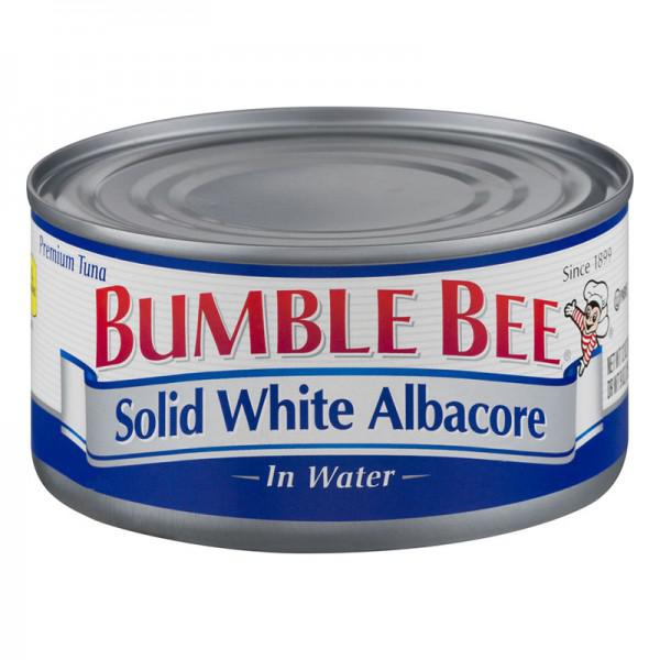 Bumble Bee 12-3 Oz Solid White Albacore in Water , 36 Oz