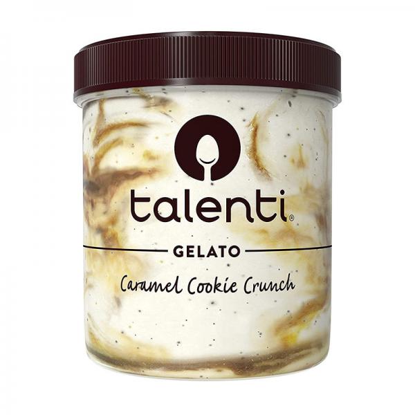 with Talenti Caramel Cookie Crunch Gelato - 16oz