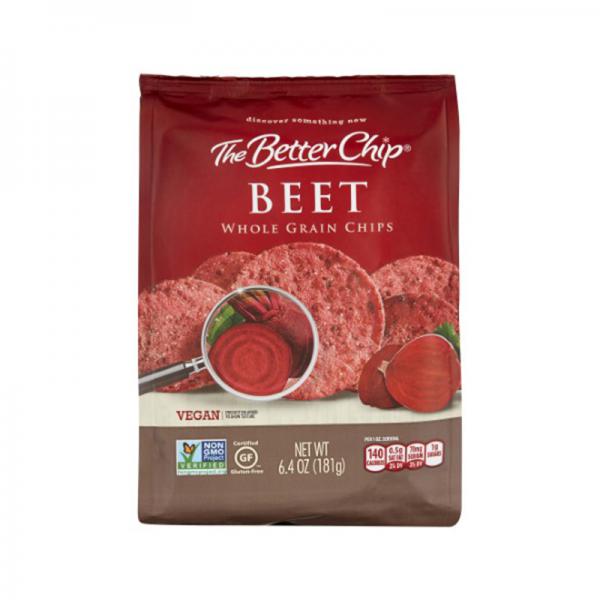 The Better Chip Beet Whole Grain Chips 6.4 Oz
