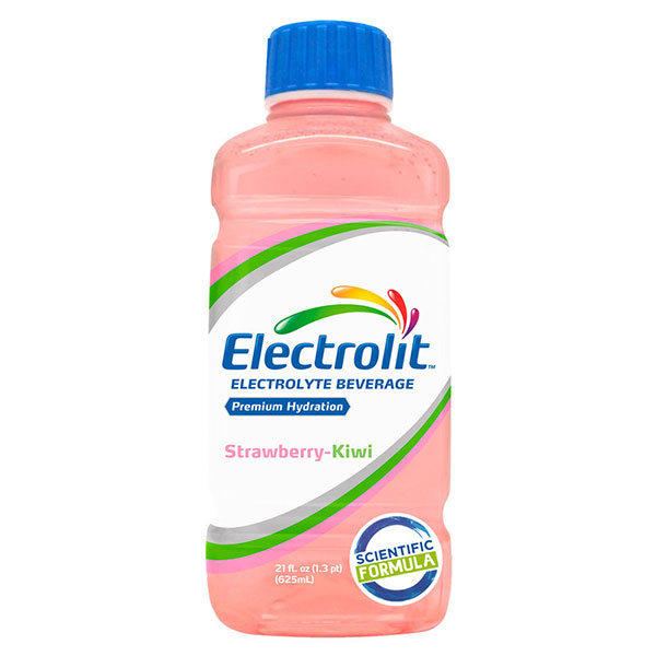 Electrolit Hydration Beverage Drink with Electrolytes Strawberry-Kiwi - 21.0 Fl Oz