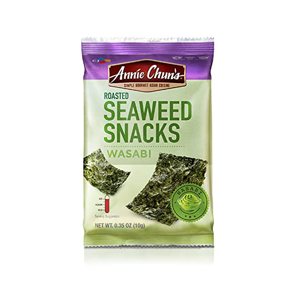 Tory's Choice Premium Roasted Wasabi Seaweed Snack, 0.35 Ounce (Pack of 6)