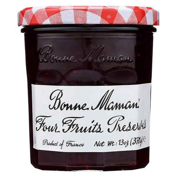 Bonne Maman Preserves, Four Fruits, 13 Oz