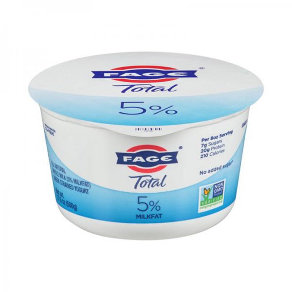 FAGE Total 5% Milkfat Plain Greek Yogurt - 17.6oz
