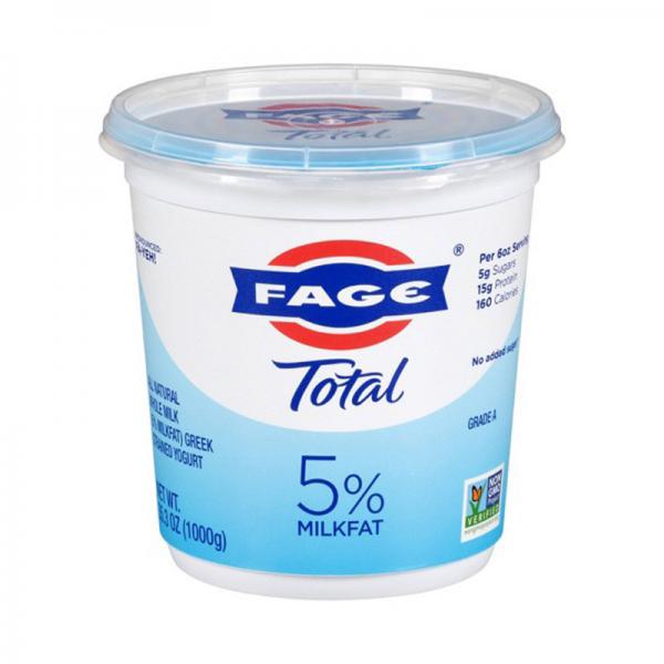 FAGE Total 5% Milkfat Plain Greek Yogurt - 35.3oz